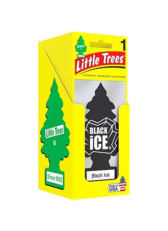 LITTLE TREES Car Air Freshener Hanging Paper Tree for Home or Car Black Ice 12 Pack - pzsku/Z7911AD5F927285CB111AZ/45/_/1728853720/9146c221-cfac-4126-82ca-2a34222ed9ca