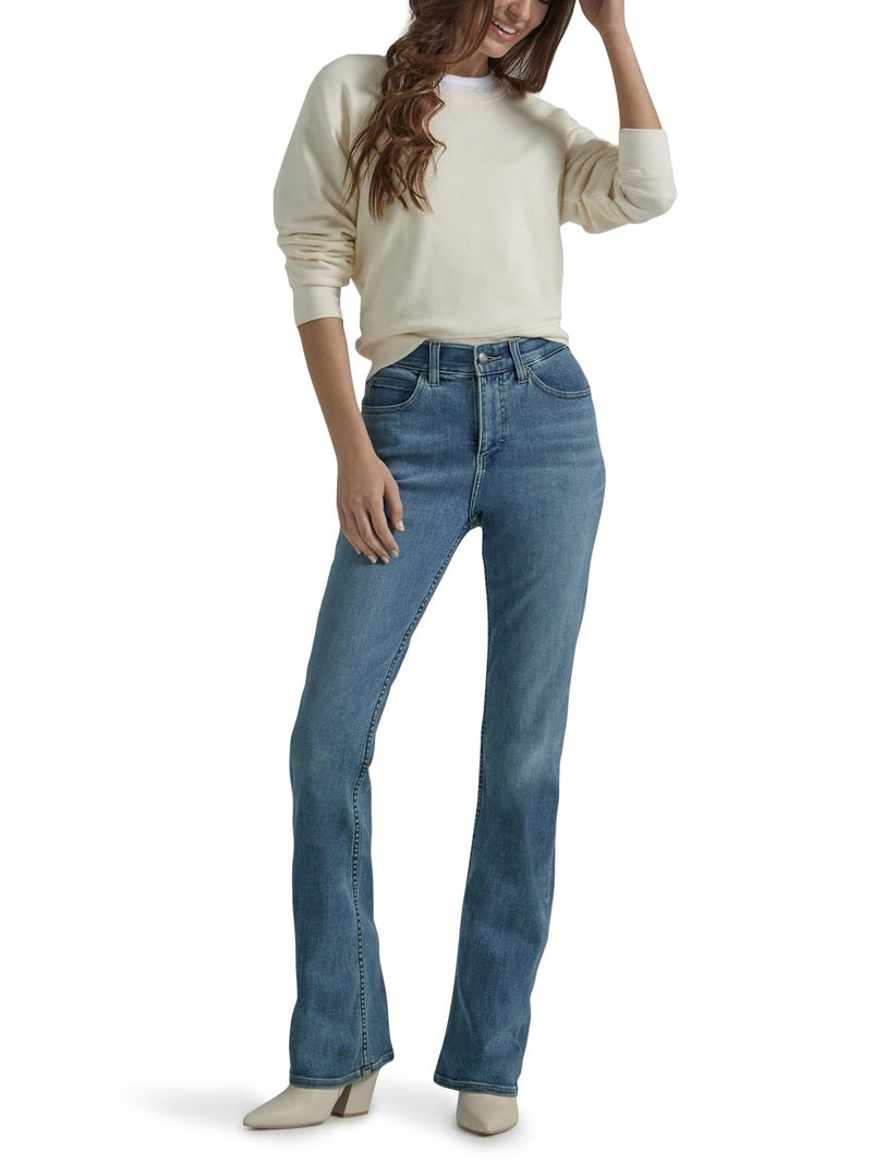 Lee Women's Ultra Lux Comfort with Flex Motion Bootcut Jean Paradise Dream 10 - Image 2