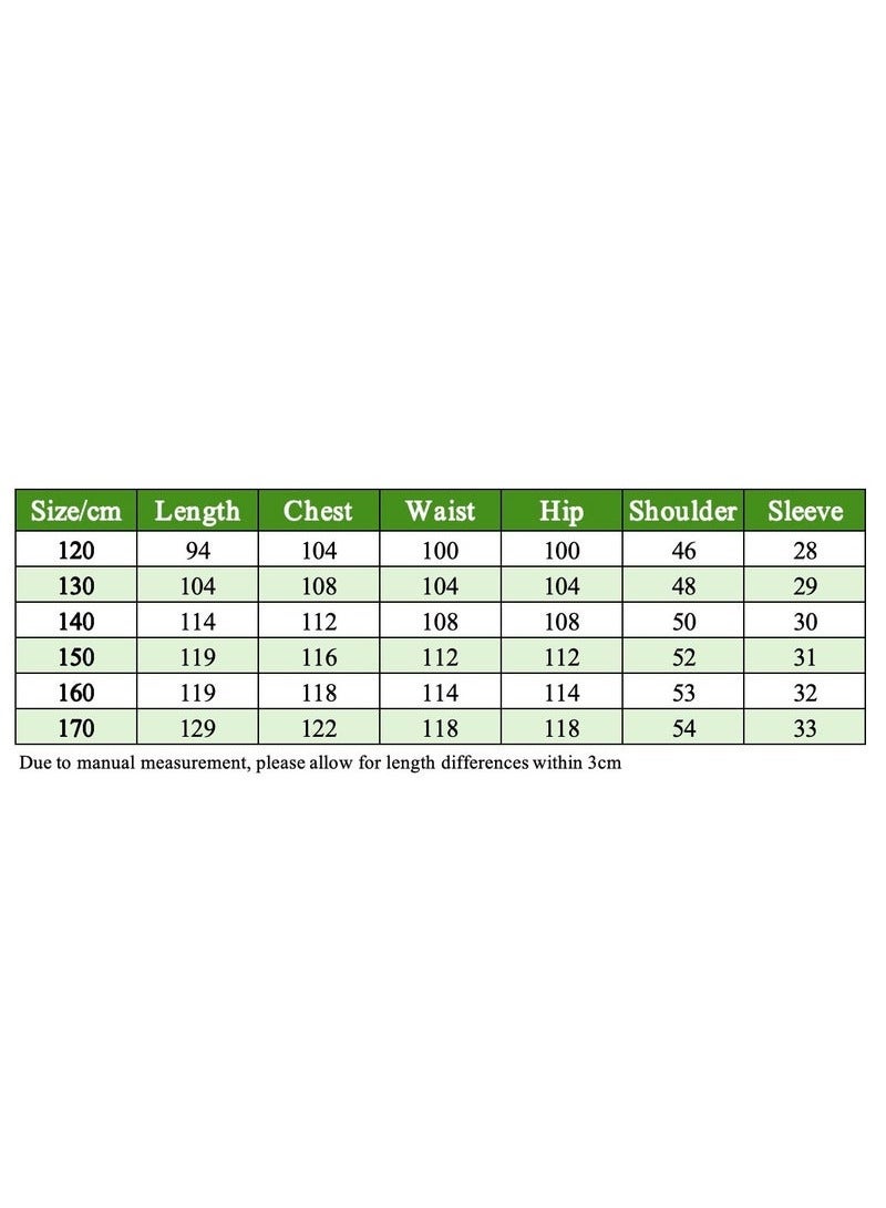 JOGAMS Japanese Traditional Dress Kimono Robe for Kids Girls Costume - Image 5