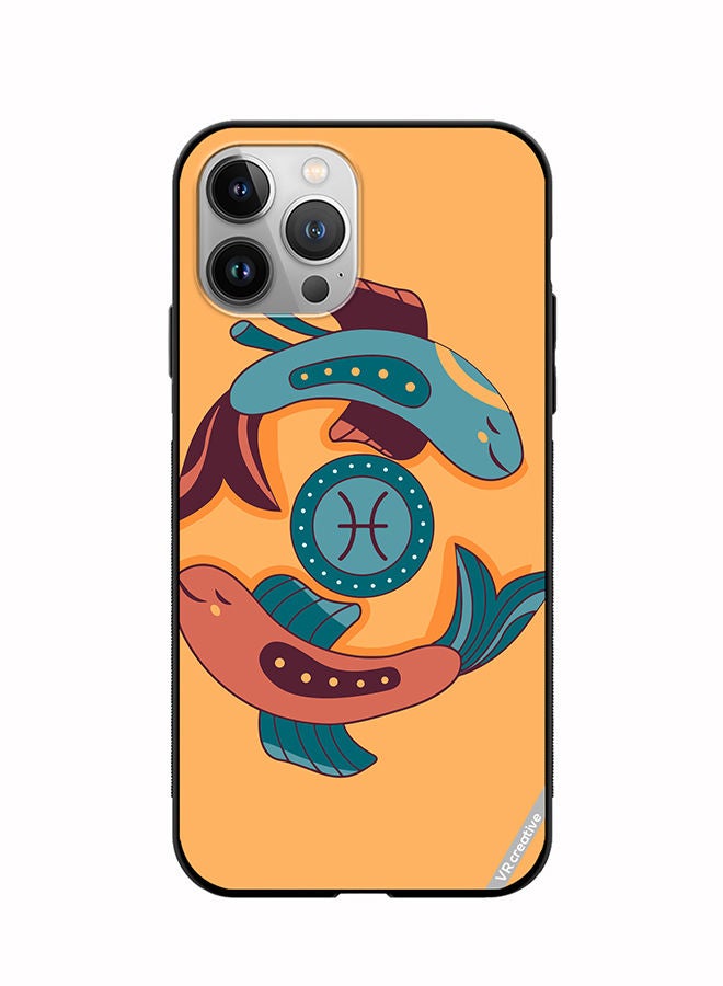 VR CREATIVE Protective Case Cover For Apple iPhone 11 Pro Max Whale Zodiac Signs Design Multicolour - Image 1