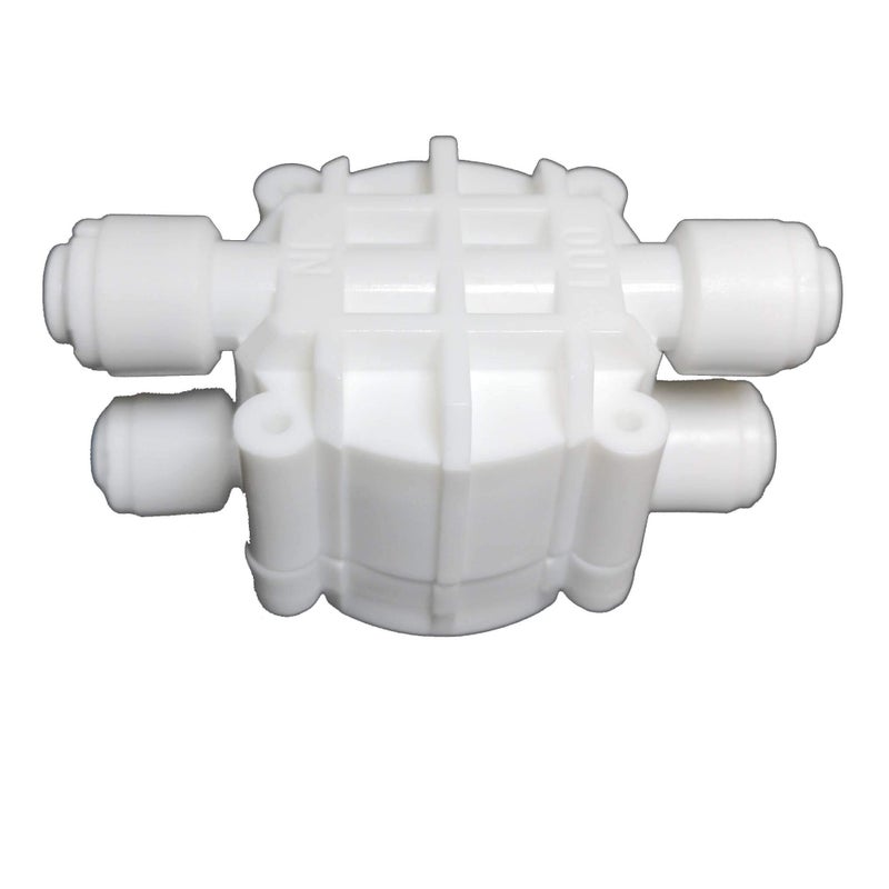 Malida 1/4 Inch Tube Automatic Shut Off Valve Push to Quick Connect Fittings for Reverse Osmosis Water Purifiers Filters (auto Shut Off) - Image 5