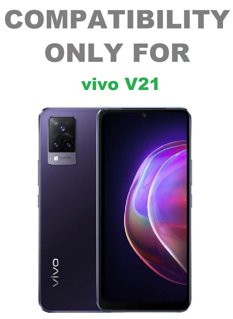 we3 Tempered Glass Screen Protector Anti-Spy Privacy Designed For vivo V21 Full Screen Coverage And Bubble Free  - Image 3