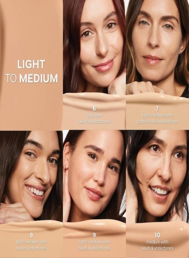 Saie  Slip Tint Total Radiant Concealer with Niacinamide ,  8 - light/medium with warm undertones 5ml - Brightening & Hydrating Finish - Image 4