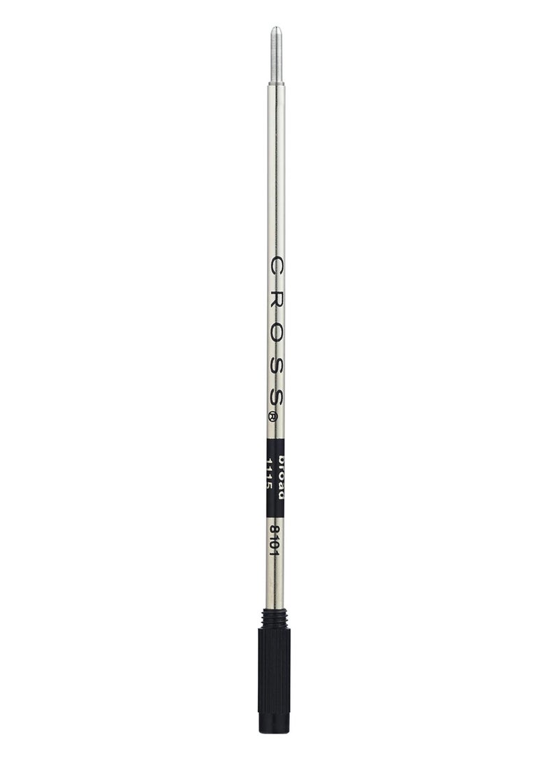 Cross 1-Piece Ballpoint Pen Refill Broad Tip Black Ink  - Image 2
