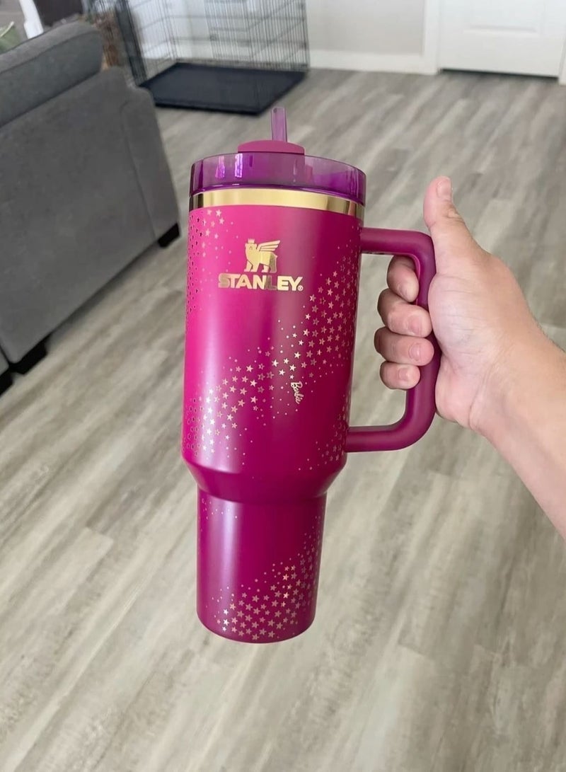 ستانلي مج حراري 1200 مل – تصميم أنيق من استانلس ستيل SUS 304 بغطاء محكم وشاليمو، يحافظ على الحرارة والبرودة لون ابيض BK - Image 3