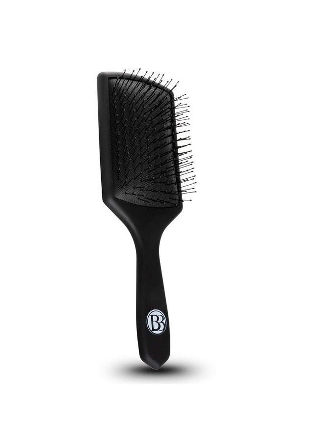 Beautify Beauties Paddle Hair Brush Best Hair Brush For Women Men And Children Black  - Image 1