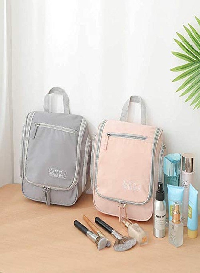 DIMAZO Travel Bag Makeup Organizer Cosmetic Case Household Grooming Kit Storage Travel Kit Pack with Hook (Multi Color) - Image 2
