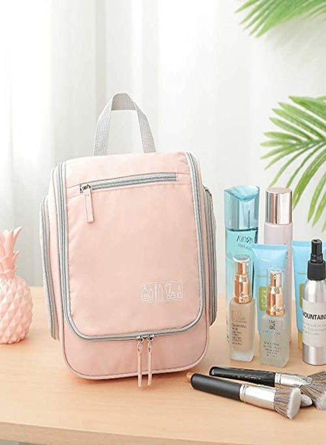 DIMAZO Travel Bag Makeup Organizer Cosmetic Case Household Grooming Kit Storage Travel Kit Pack with Hook (Multi Color) - Image 4