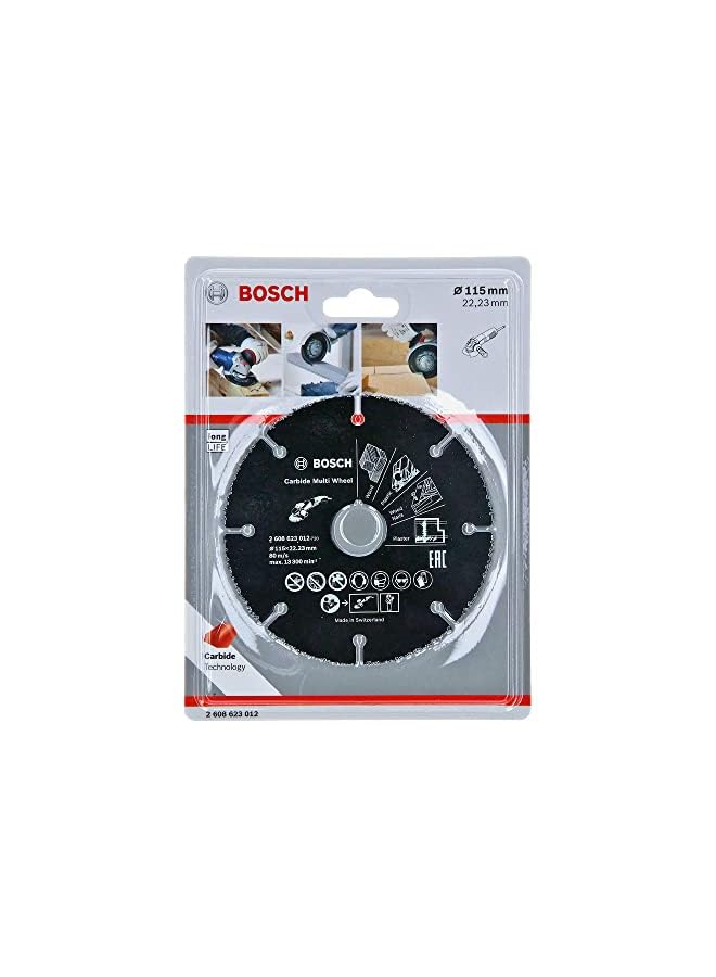 BOSCH Cide Multi Wheel Cutting Disc Provides A Durable And Safe Work Performance On Multi Material For Small Angle Grinders 1Piece 115 Mm Diameter - Image 2