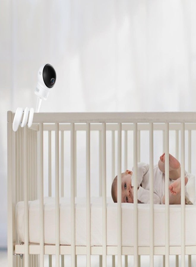 Derebir Flexible Baby Monitor Mount Stand Holder Compatible with eufy Security E30/ C220 /E220/ E110/ E21/ C22 /C2110/ T8417/T8354/ T8300 Cameras Adjustable Baby Cameras Stand Flexible Clip clamp Mount - Image 3