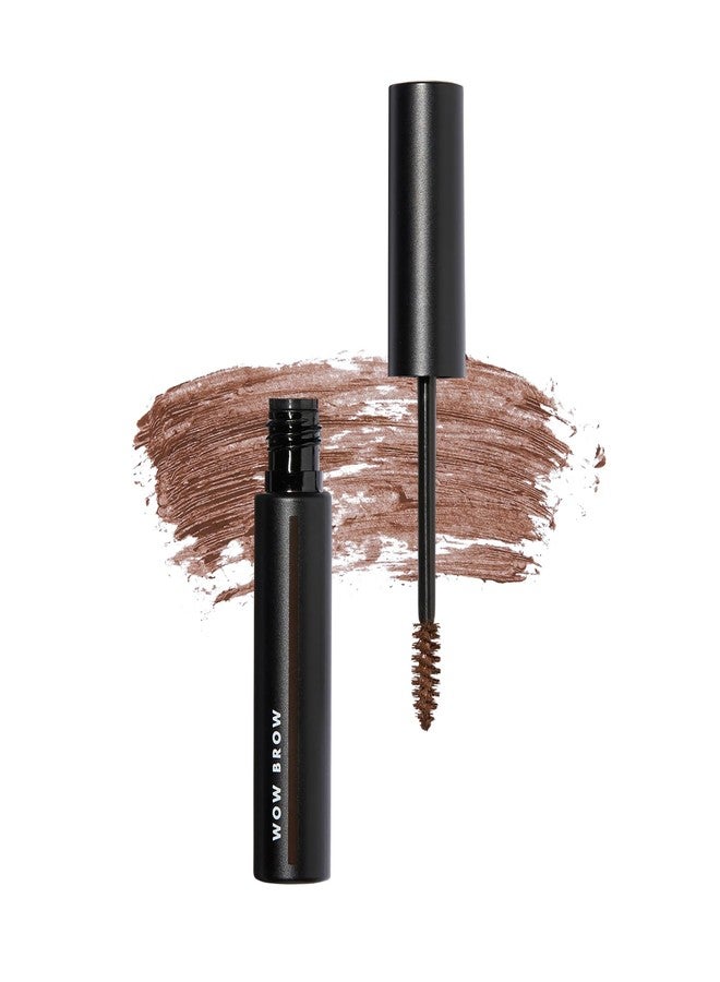 elf e.l.f. Wow Brow Gel, Volumizing, Buildable, Wax-Gel Hybrid, Creates Full, Voluminous-Looking Brows, Locks Brow Hairs In Place, Brunette - Image 1