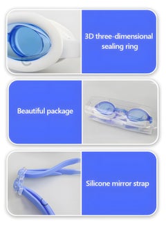 GROIC Swimming Backpack for Kids,Kids Swim Cap with Swimming Goggles Nose Clip Earplug and Storage Bag,Children's Swimming Suit  - Image 5