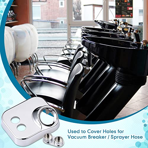 Hortsun Shampoo Bowl Vacuum Breaker Kit Shampoo Bowl Faucet Salon Sink Parts Shampoo Sink Parts for Replacement (8 Pcs) - Image 4