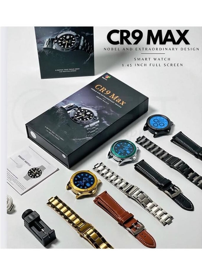 CR9 Max SmartWatch, Dual Straps 1.45″ Screen Smart Watch - pzsku/Z7912B994A357485BD183Z/45/_/1738247339/f4332900-5f0d-4552-8394-8fa2f302f46f