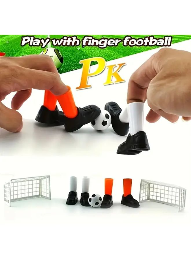 Assorted Colors Fingertip Soccer Game Desktop Sports Competition Interactive Board Game For Kids - Image 1