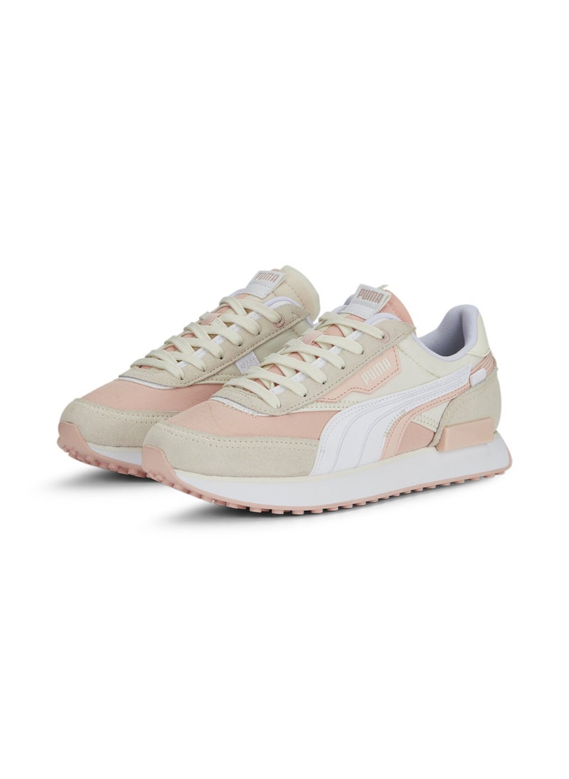 PUMA - Future Rider Displaced Womens Pink Sneakers - Image 1