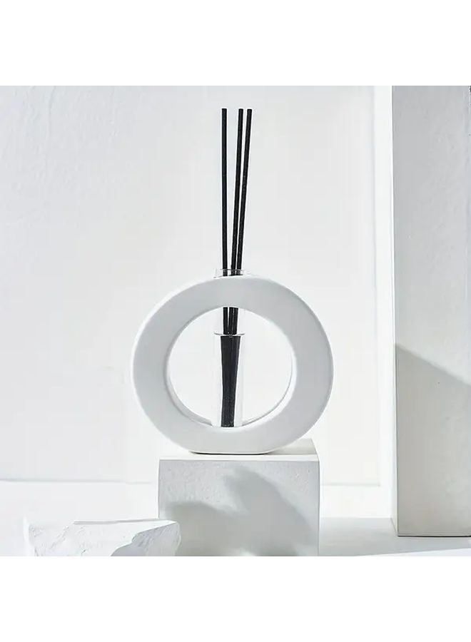 1 PC Glass Reed Diffuser Bottle with Floral Theme Reusable Hand Wash Only Home Decor - Image 3