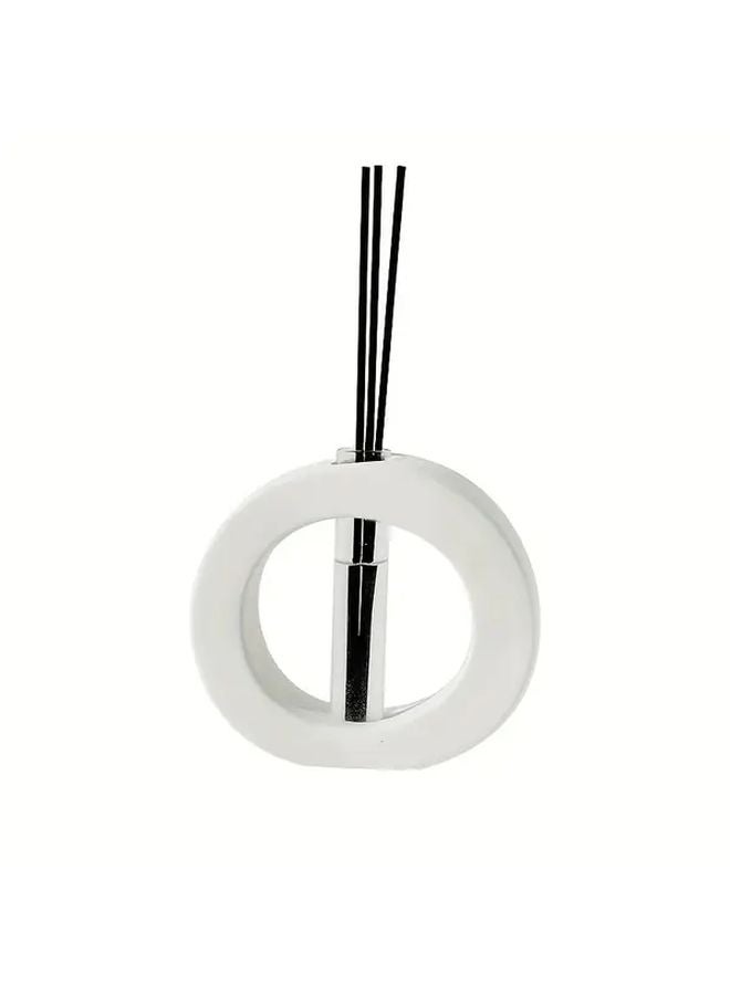 1 PC Glass Reed Diffuser Bottle with Floral Theme Reusable Hand Wash Only Home Decor - Image 2