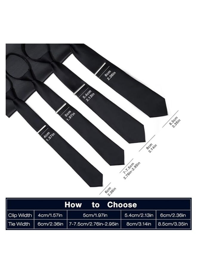 أوزيغالور مشبك ربطة عنق على شكل سهم للرجال، حجم عادي من الفولاذ المقاوم للصدأ كهدية - Image 5