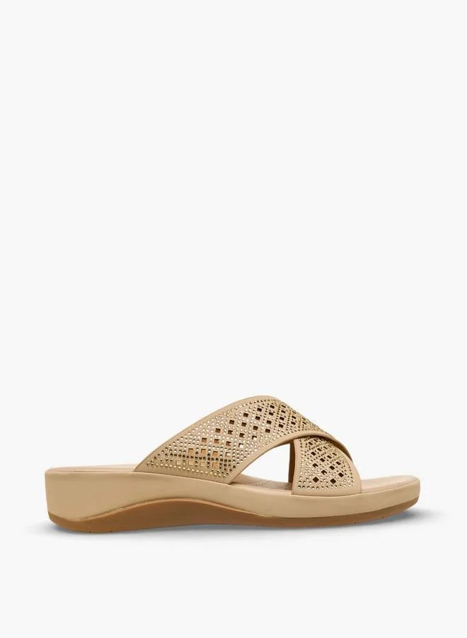 Flora Bella By Shoexpress Women Slip On Slide Sandals Ramadan Collections