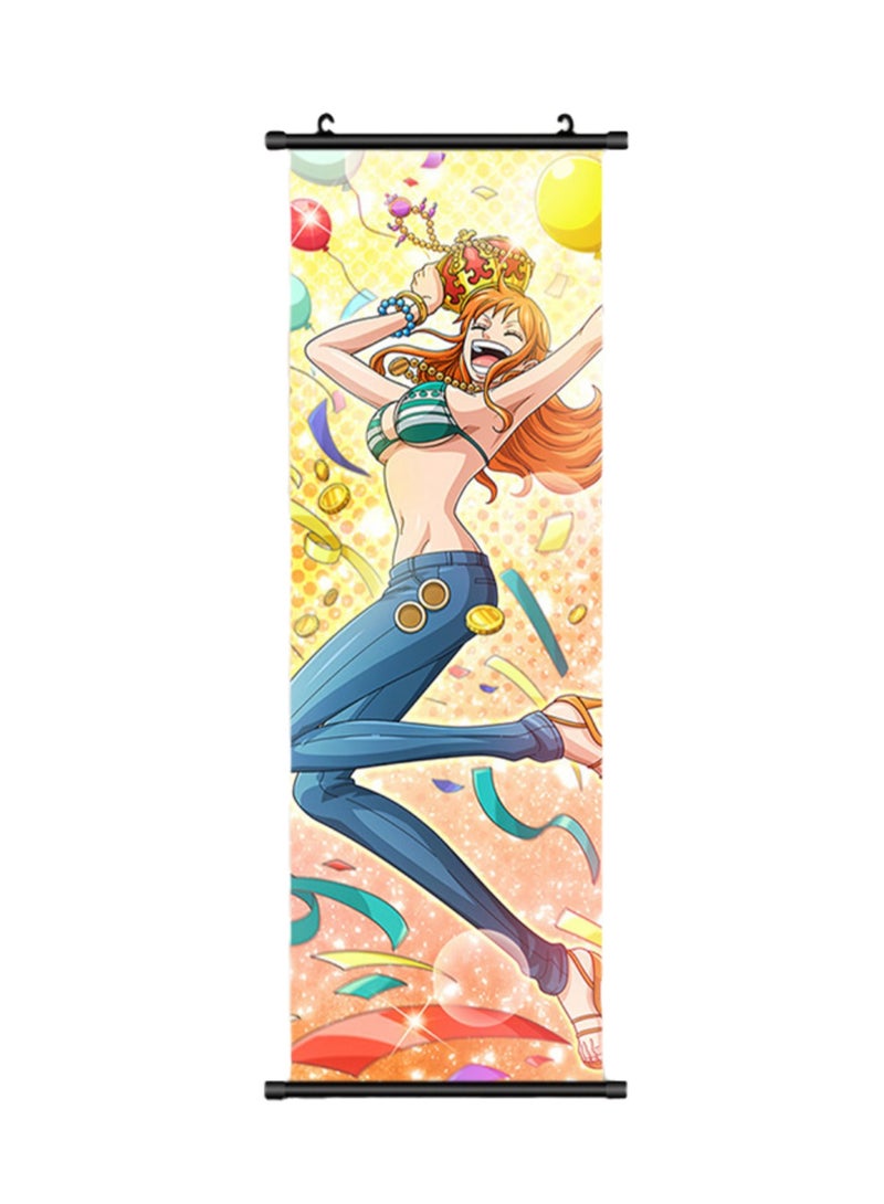 One Piece Anime Poster Wall Scroll JPN Version Anime Artwork Hanging Scroll Suitable for Home Decoration Party Decoration (90cm x 30cm HZW-1) - Image 1