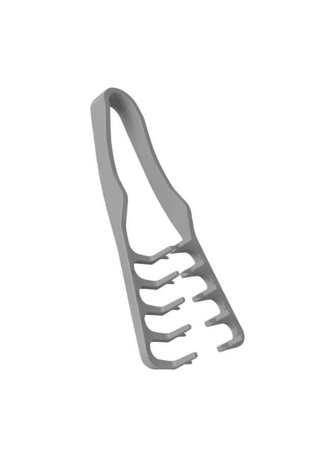 Voluminous wide-toothed hair comb Men's fluffy texture, ABS plastic with textured grip - Image 1