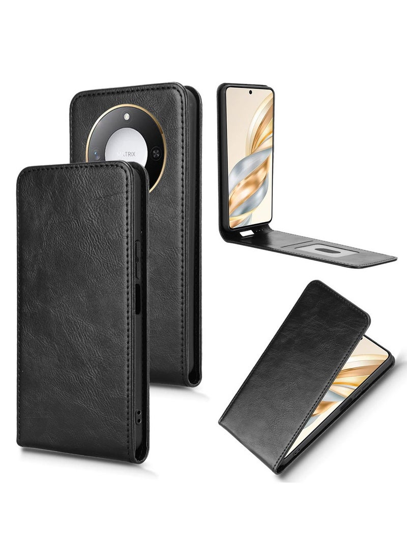 X-level Honor X9c Smart 5G Case Cover,Thin Flexible Soft Grip Luxury PU Leather All Inclusive Protective Sleeve Cover for Business Men Durable Anti Fingerprint Anti Scratch  - Image 1