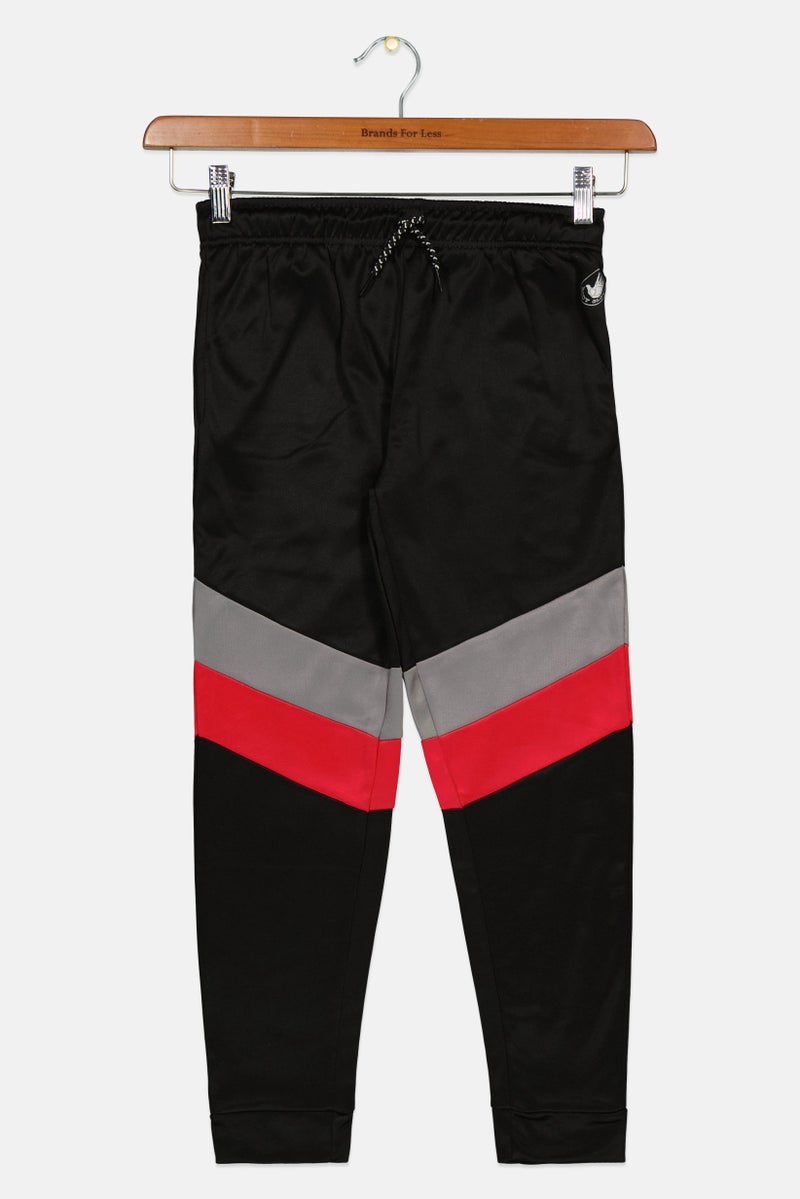 Body Glove Kids Boy Solid Jogger Pant, Black Combo  - Image 1
