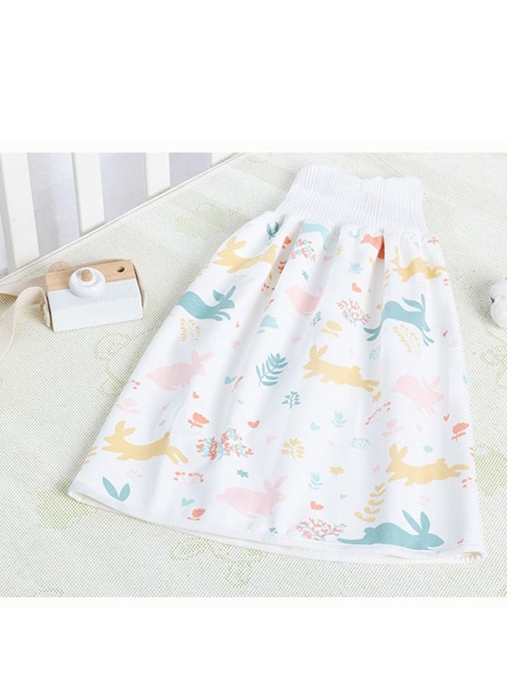 Generic Waterproof Cotton Training Pants Cloth Diaper Skirts Baby Toddler Night Time Sleeping Potty Training Random Design Multicolour  - Image 4