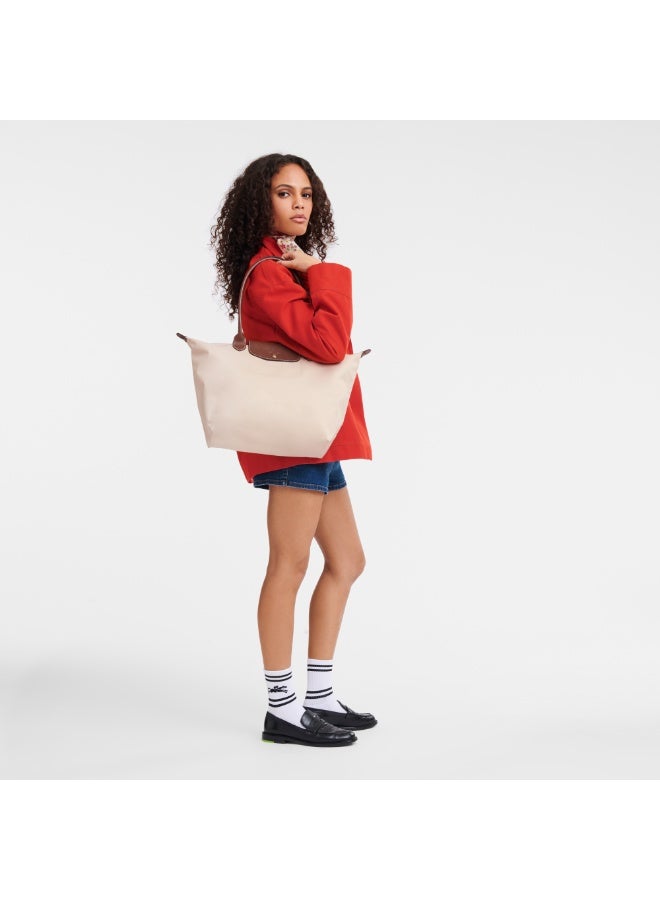 Longchamp Large Tote Bag for Women, Foldable Bag With Zipper Organization Bag - Image 2