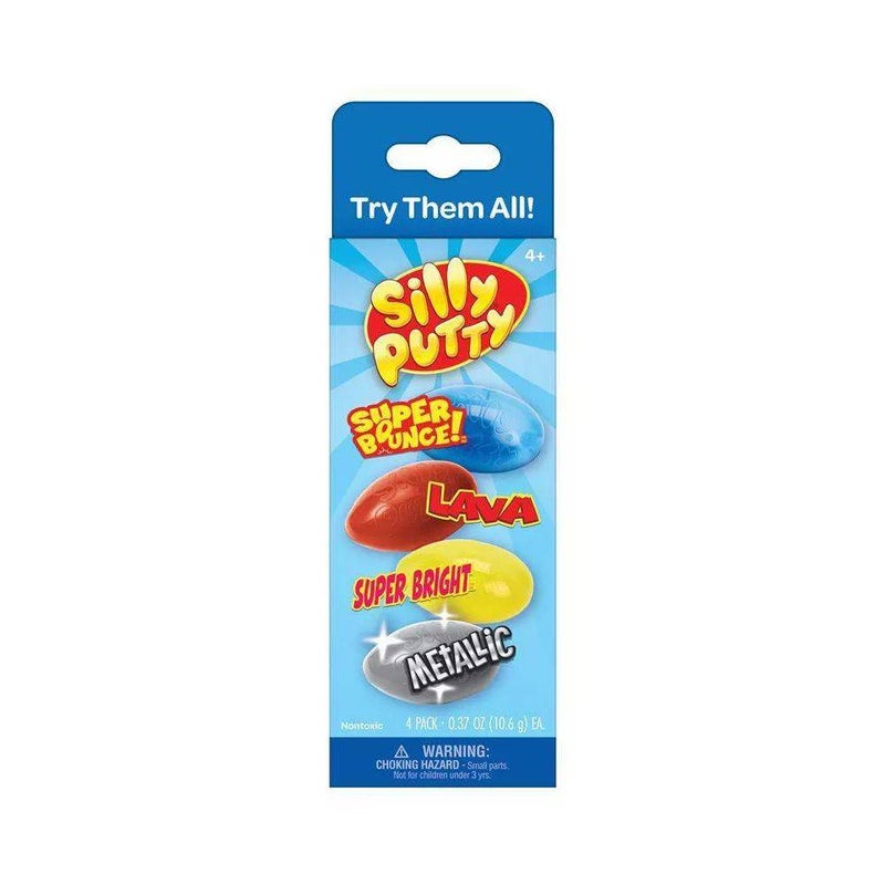 Silly Putty Compound Egg 4-Pack (42.4 g) - Image 1