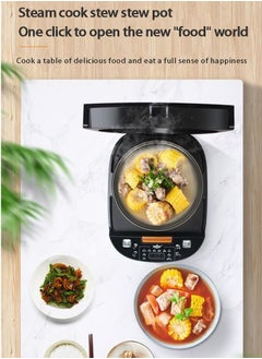 Shopit Rice Cooker, 5L Household Rice Cooker Intelligent Timing Appointment Heating Rice Cooker High-Fire Fast Cooking Multi-Function Rice Cooke  - Image 5