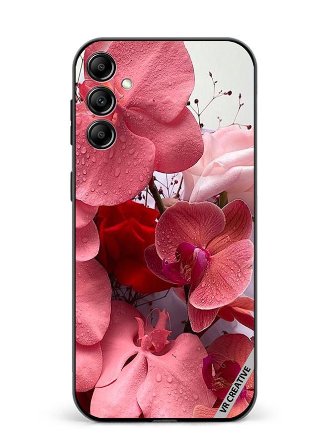 VR CREATIVE Protective Case Cover For Samsung Galaxy M54 Flower Design Multicolour - Image 1