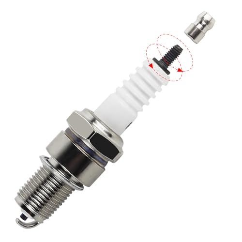 FLYPIG F7TC Spark Plug For GX120 GX160 GX200 GX240 GX270 GX340 GX390 Generator Lawnmower Tractor Rototiller Water Pump Go Kart Mini BikeTillage Polishing Machine 168F 168FA 168FB 2pcs - Image 3