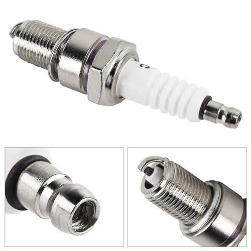FLYPIG F7TC Spark Plug For GX120 GX160 GX200 GX240 GX270 GX340 GX390 Generator Lawnmower Tractor Rototiller Water Pump Go Kart Mini BikeTillage Polishing Machine 168F 168FA 168FB 2pcs - Image 4