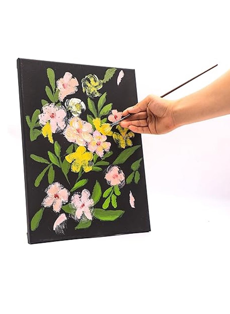 ATKET Black Stretched Canvas 30x40cm A3 Size 280gsm Thickness - Image 3