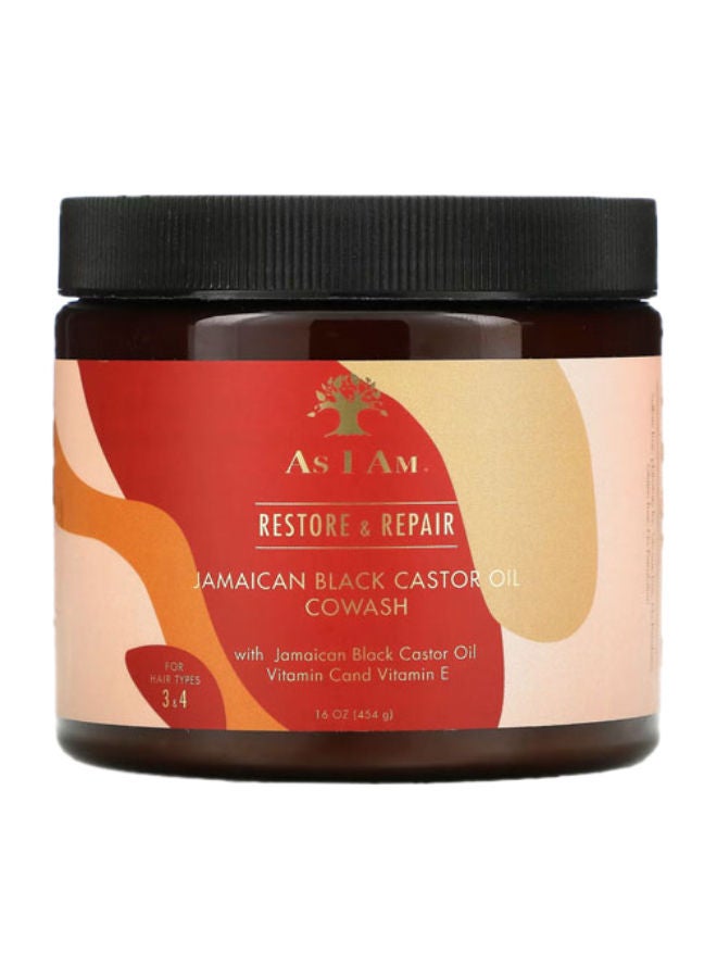 As I Am Restore & Repair Jamaican Black Castor Oil CoWash