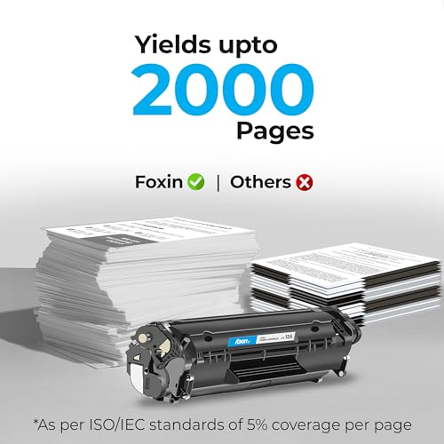 Foxin FTC 12A Laser Printer Toner Cartridge Compatible with HP 1020, M1005, 1018, 1010, 1012, 1015, 1022, 1022N, 1022NW, 3015, 3020, 3030, 3050, 3050Z, 3052, 3055, Canon LBP2900/2900B/3000 - Image 3
