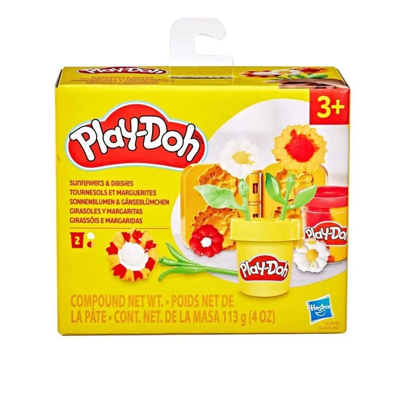 Play-Doh مجموعة مركب النمذجة المعطرة من بلاي دو: عباد الشمس والأقحوان (113 جرام) - Image 1