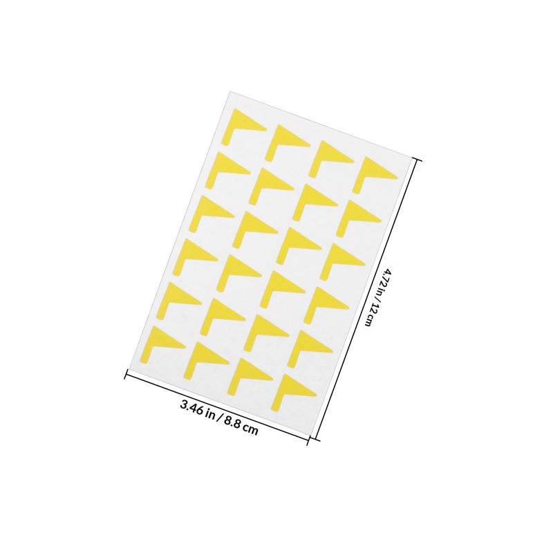 1 Pack Sticky Index Tabs Small Flag Stickers Page Markers Notes Tabs Book Flags Tabs Strip Index Marking Classify File Labels Office Supplies For Marking Maps Learning Activities - Image 2