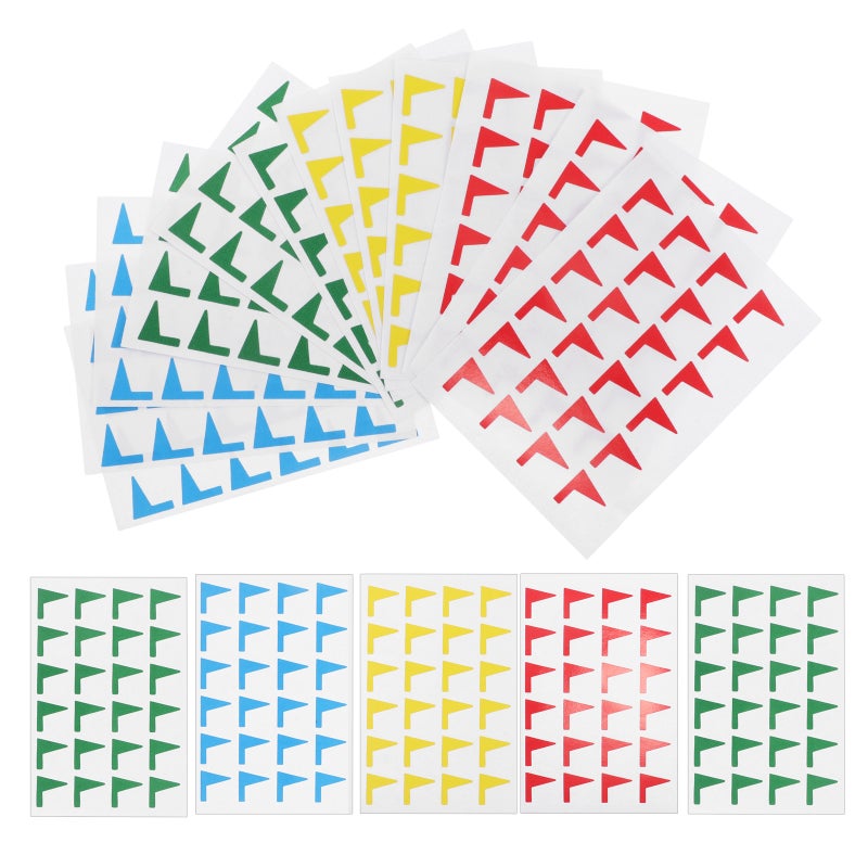1 Pack Sticky Index Tabs Small Flag Stickers Page Markers Notes Tabs Book Flags Tabs Strip Index Marking Classify File Labels Office Supplies For Marking Maps Learning Activities - Image 4