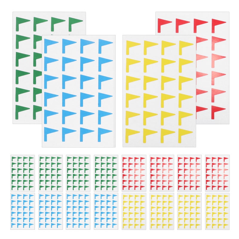 1 Pack Sticky Index Tabs Small Flag Stickers Page Markers Notes Tabs Book Flags Tabs Strip Index Marking Classify File Labels Office Supplies For Marking Maps Learning Activities - Image 5