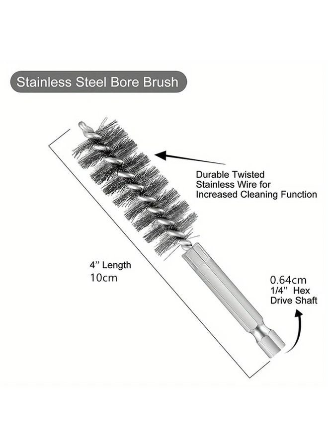 12MM Wire Tube Cleaning Brush Rust Polishing Tool For Automotive Industry - Image 3