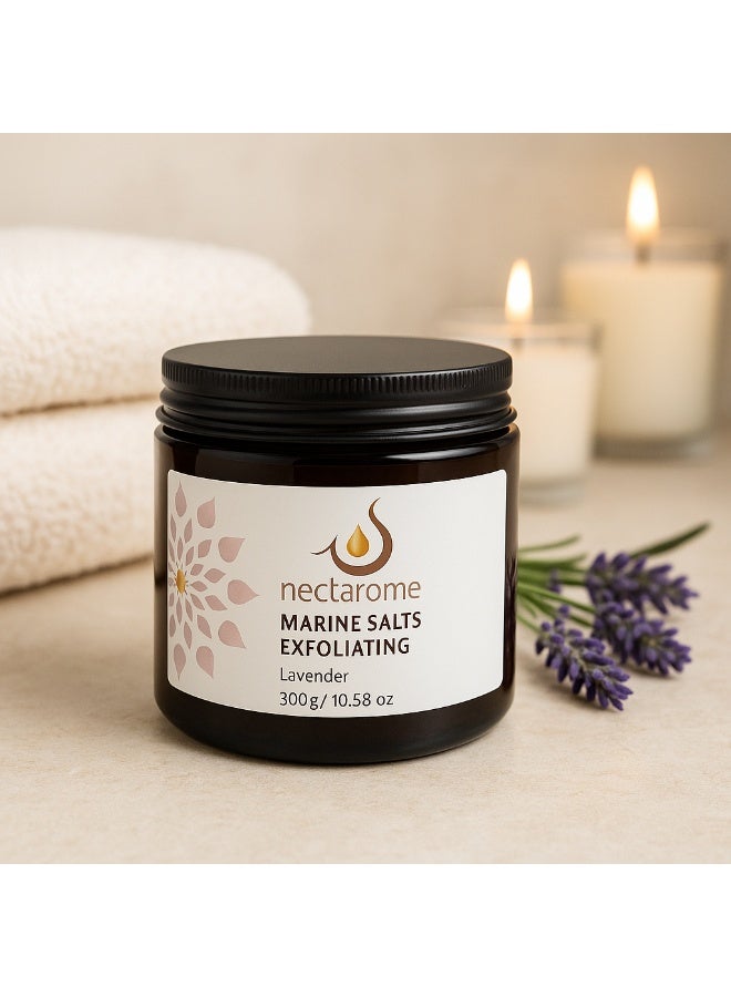 Auramoon Nectarome Marine Salts Exfoliating Scrub - Lavender - Image 2
