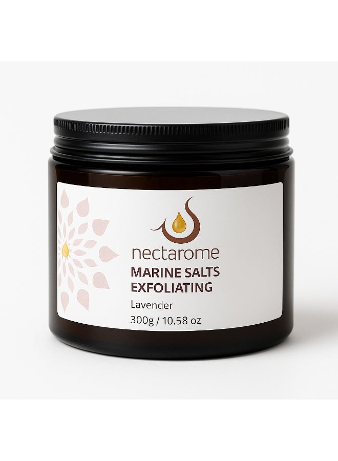Auramoon Nectarome Marine Salts Exfoliating Scrub - Lavender - Image 1