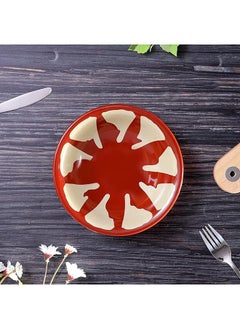 ALMUFARREJ Plates for beans and chickpeas 4 pieces 12 cm Brown / Beige  - Image 5