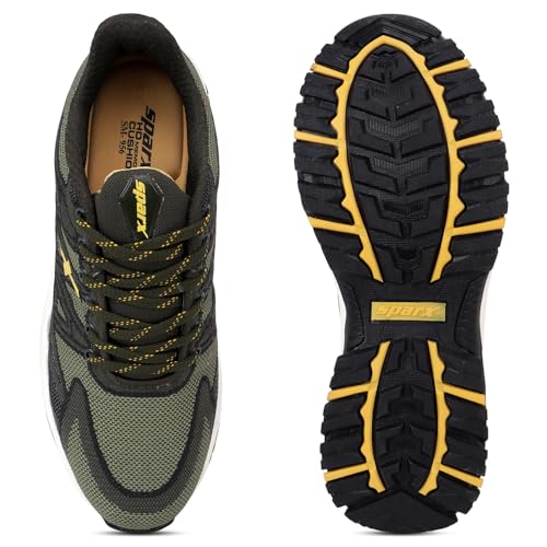 Sparx Sports Shoe SM-956 Olive for Men - Image 5
