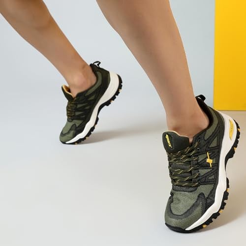Sparx Sports Shoe SM-956 Olive for Men - Image 3