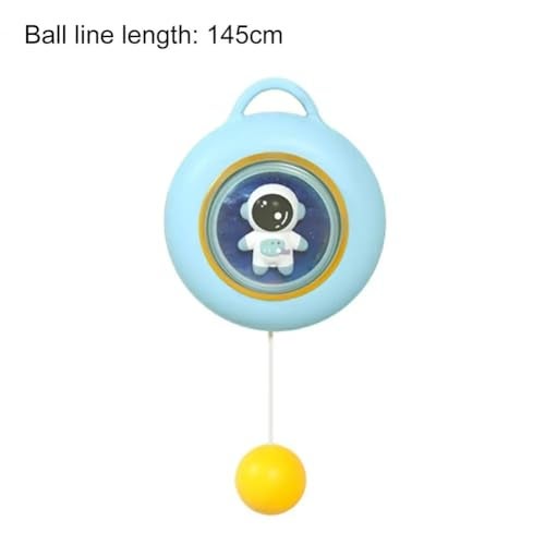 BLiSS HUES Indoor Hanging Table Tennis Ping Pong Trainer Portable Set with Adjustable Height- Self Training Games- Random Design (Style-01) - Image 4