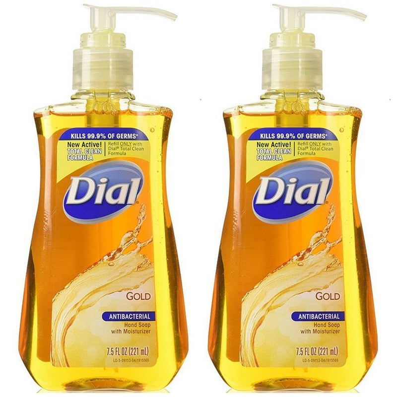 Dial Antibacterial Liquid Hand Soap Gold 75 Fl Oz Pack of 2